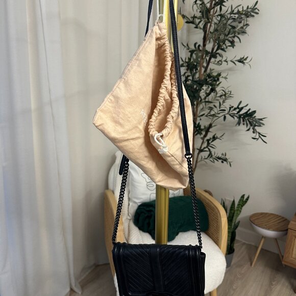 Love Chevron Quilted Crossbody Bag - Rebecca Minkoff - Picture 6 of 6